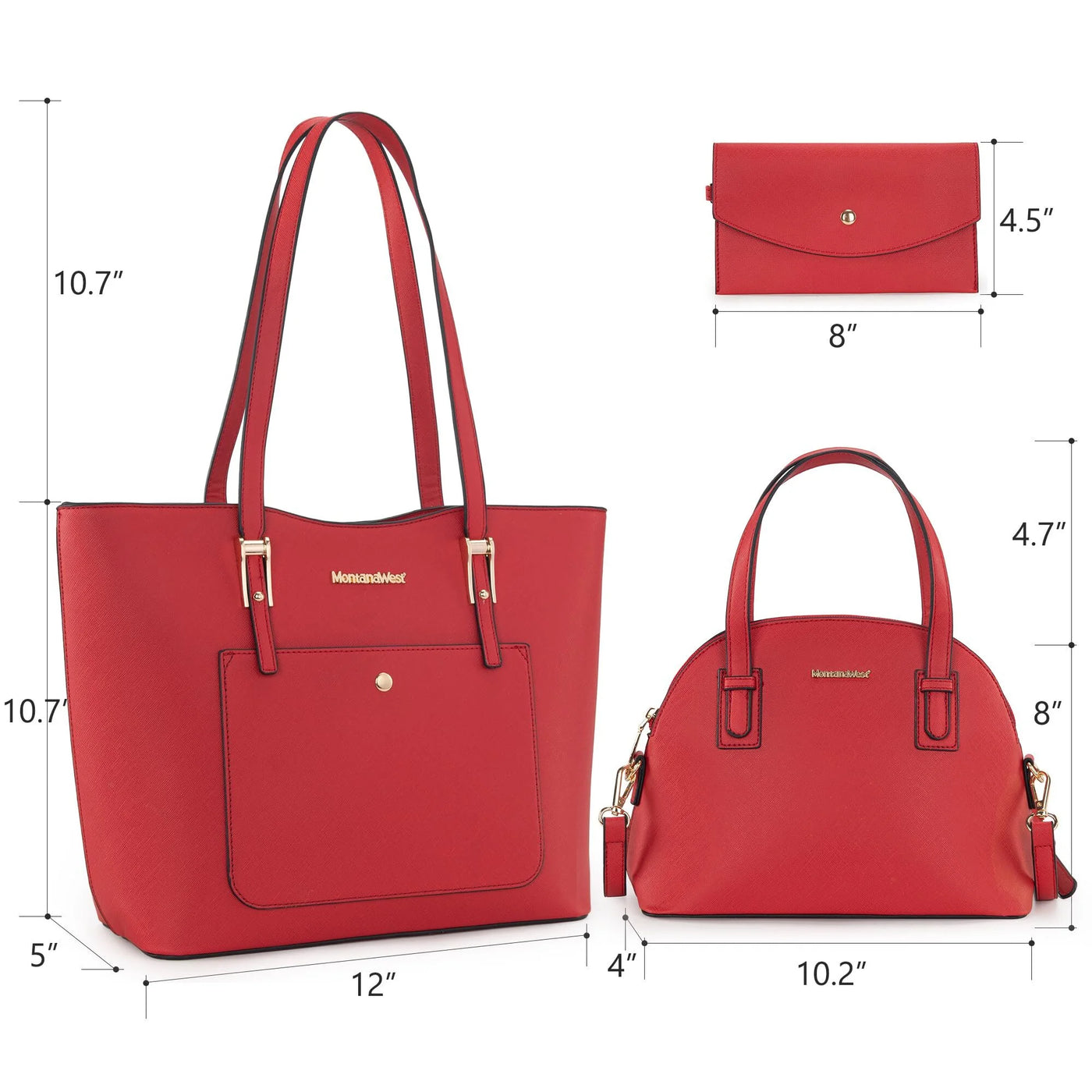 The Ruby Luxe Purse